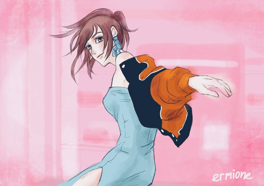 sasha blouse and lisa (shingeki no kyojin and 1 more) drawn by ermioney