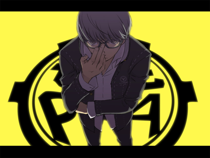 narukami yu (persona and 2 more) drawn by tame