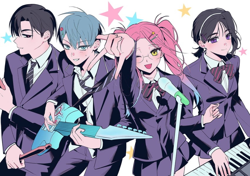 sua, mizi, till, and ivan (alien stage) drawn by gumchi44444
