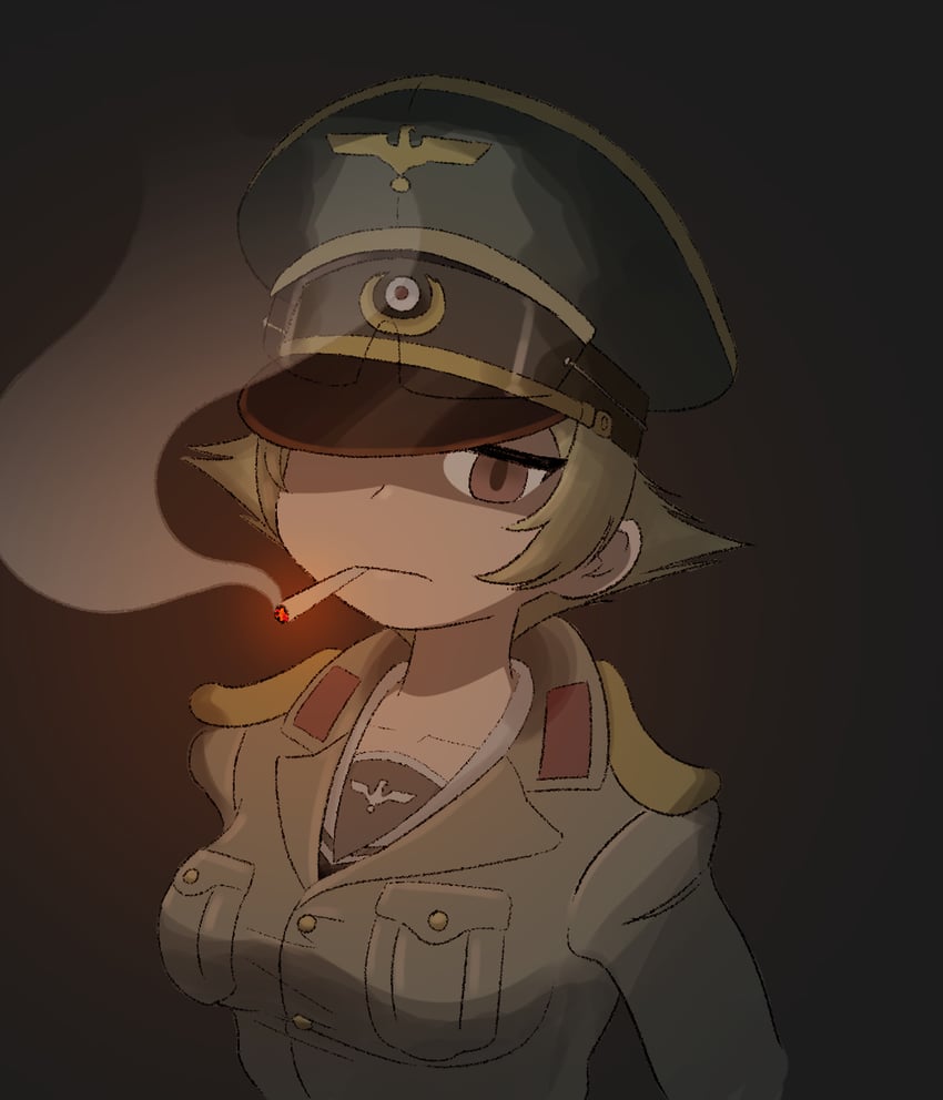 erwin (girls und panzer) drawn by black_cat03