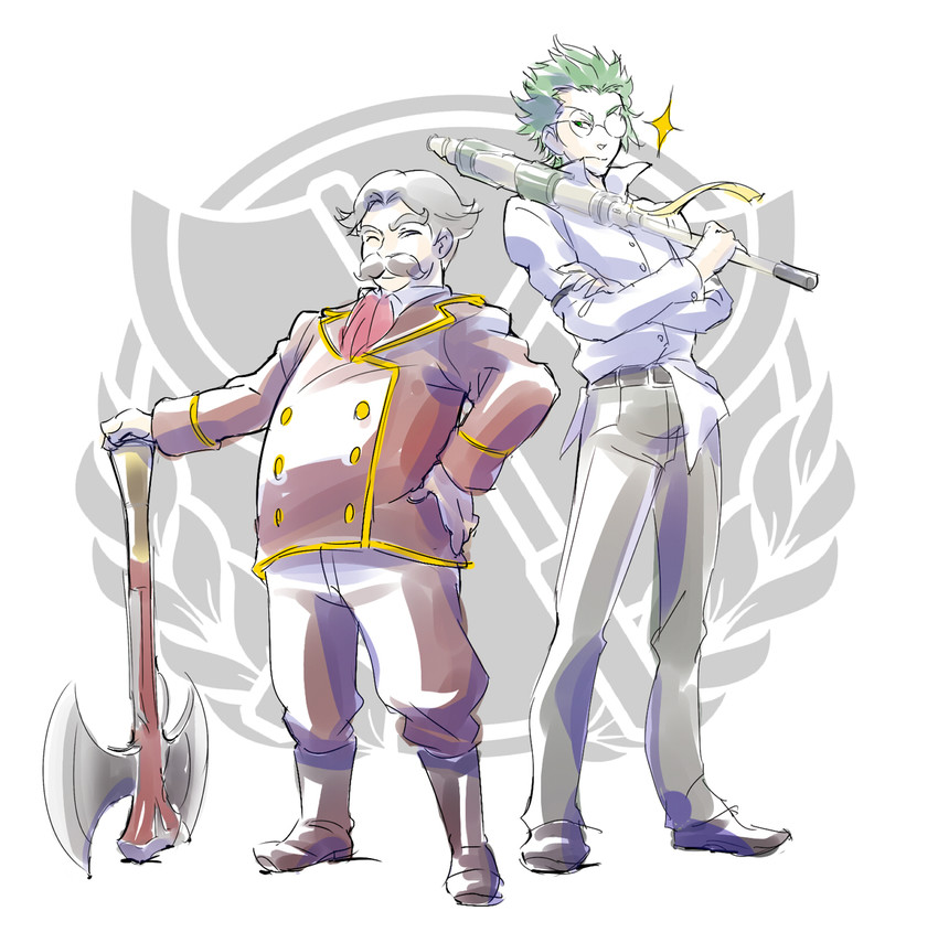 bartholomew oobleck and peter port (rwby) drawn by iesupa
