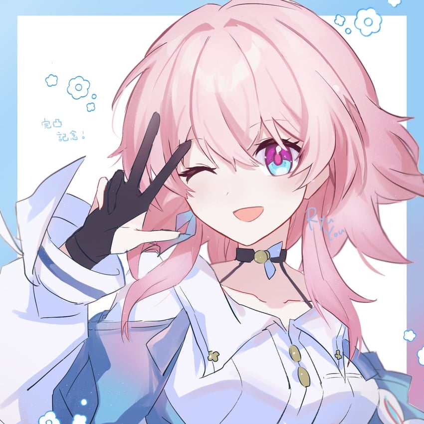march 7th (honkai and 1 more) drawn by star_ao15