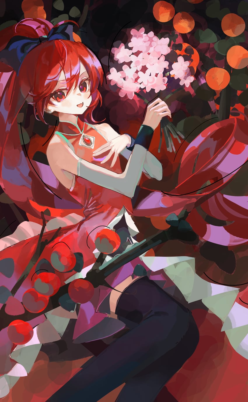 sakura kyoko (mahou shoujo madoka magica) drawn by iinagi_(kashiwa_keira)