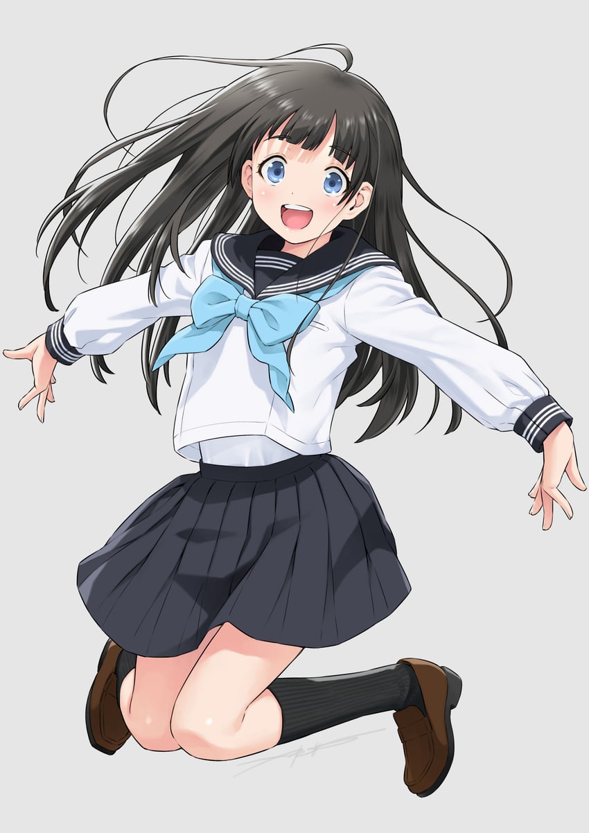 akebi komichi (akebi-chan no serafuku) drawn by kazuma_muramasa