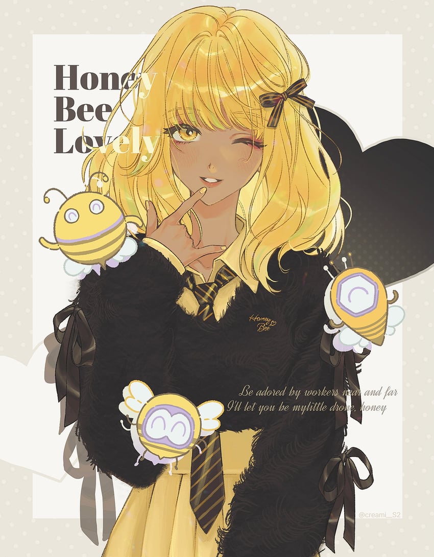honey b. lovely (final fantasy and 1 more) drawn by creami_s2