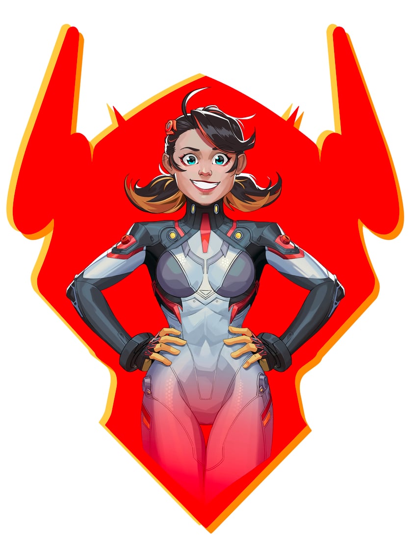peni parker and sp//dr (marvel and 3 more) drawn by inkarat