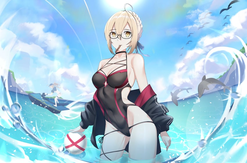 artoria pendragon, mysterious heroine xx, and mysterious heroine x alter (fate and 1 more) drawn by arturaxia