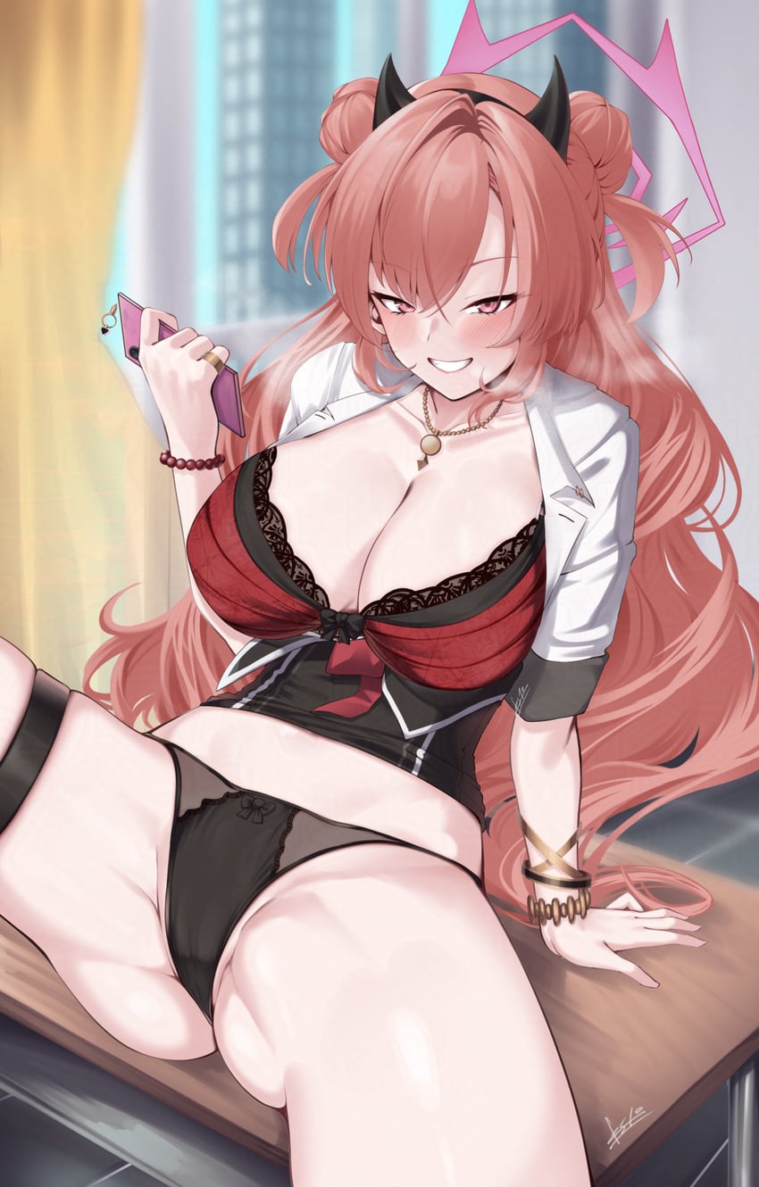 kirara (blue archive) drawn by esto_0079 and londom_(lonhomewell)