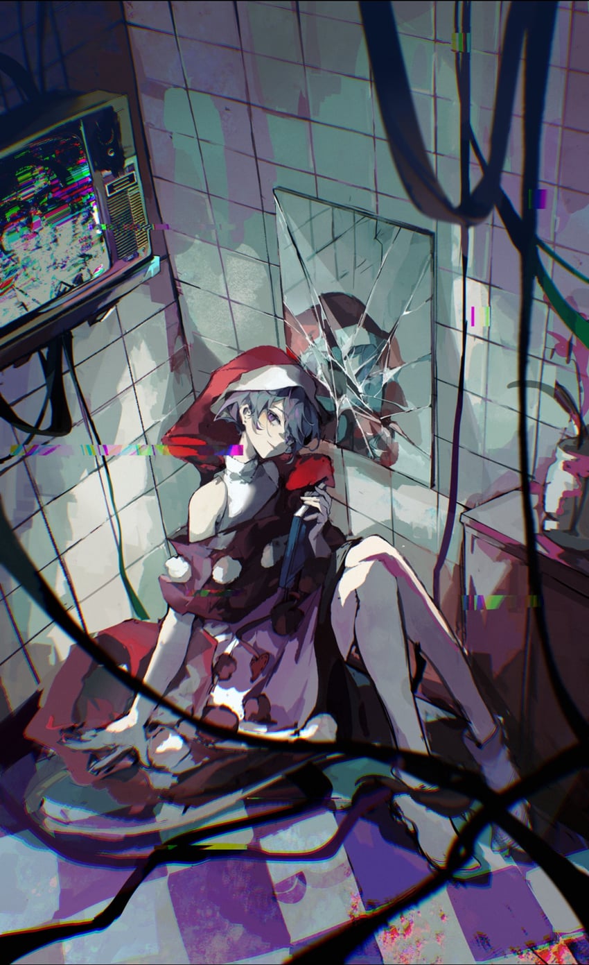 doremy sweet and this man (original and 1 more) drawn by kuchiguchi_juko