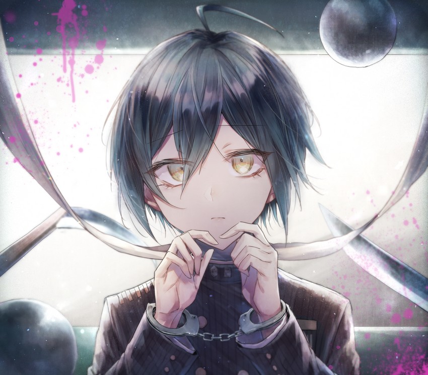 saihara shuichi (danganronpa and 1 more) drawn by goto_(sep)