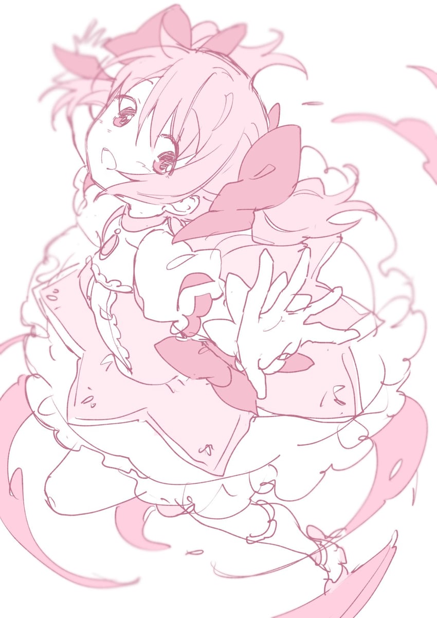 kaname madoka (mahou shoujo madoka magica) drawn by ayumaru_(art_of_life)