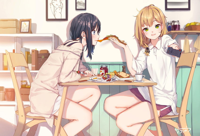 xiao qiong and emilia (krt girls) drawn by fangxiang_cuoluan