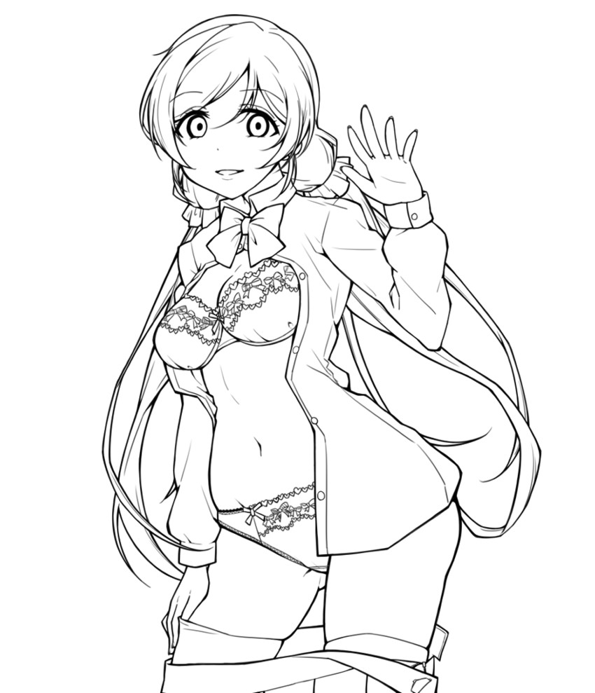 tojo nozomi (love live! and 1 more) drawn by skull573