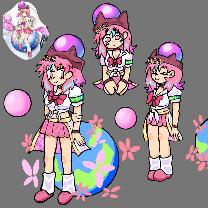 hecatia lapislazuli (touhou and 2 more) drawn by 3heccbodies