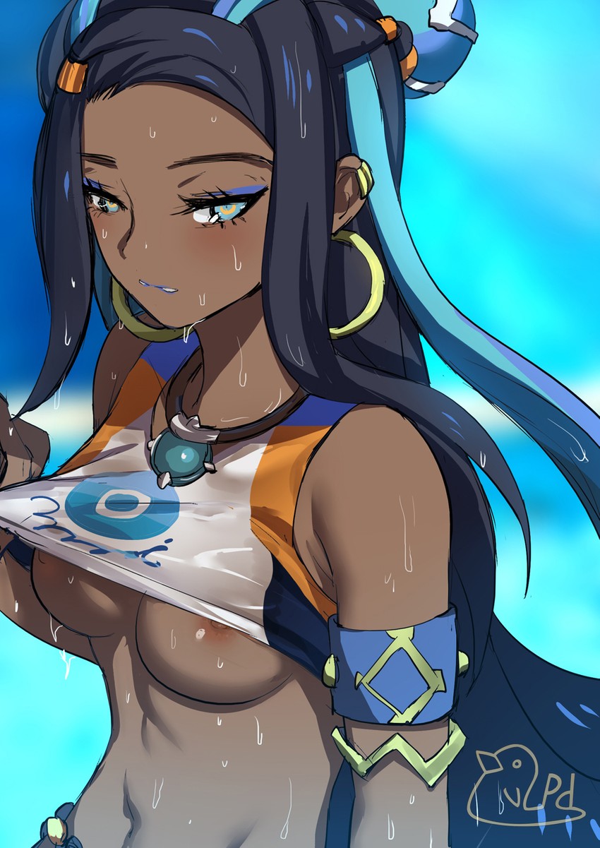 nessa (pokemon and 1 more) drawn by pd_(pdpdlv1)