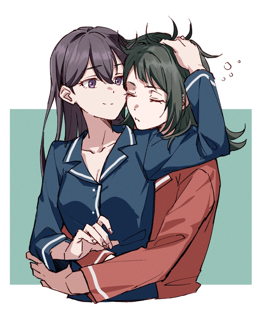 shiina taki and yahata umiri (bang dream! and 1 more) drawn by joker_(jjjokerrr233)