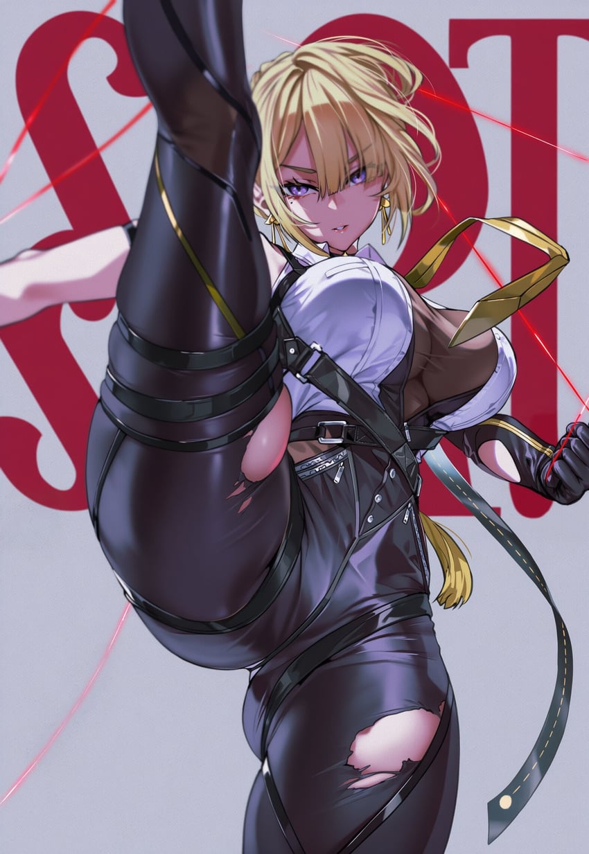 evelyn chevalier (zenless zone zero) drawn by yuneillusts