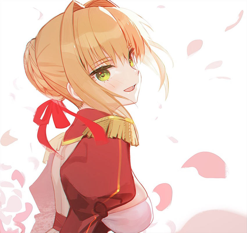 nero claudius (fate and 1 more) drawn by siino