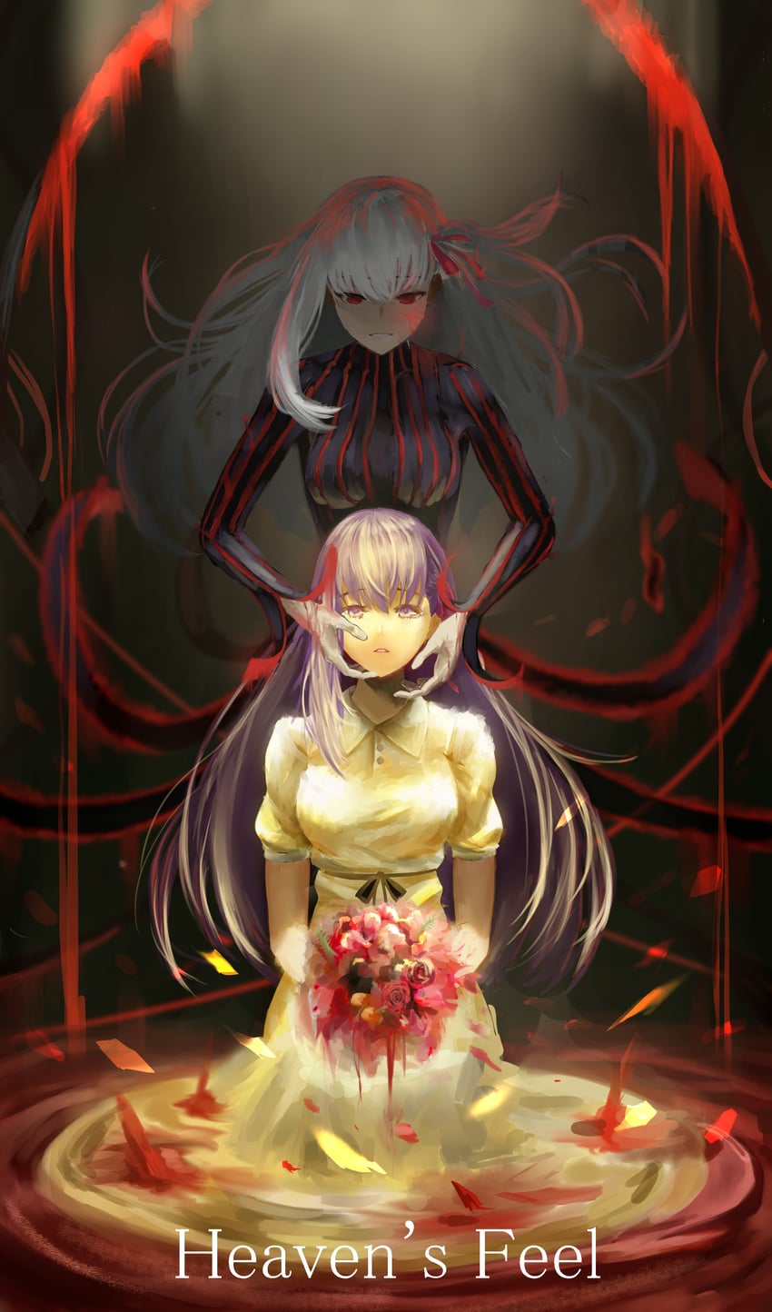 matou sakura and dark sakura (fate and 2 more) drawn by doll39