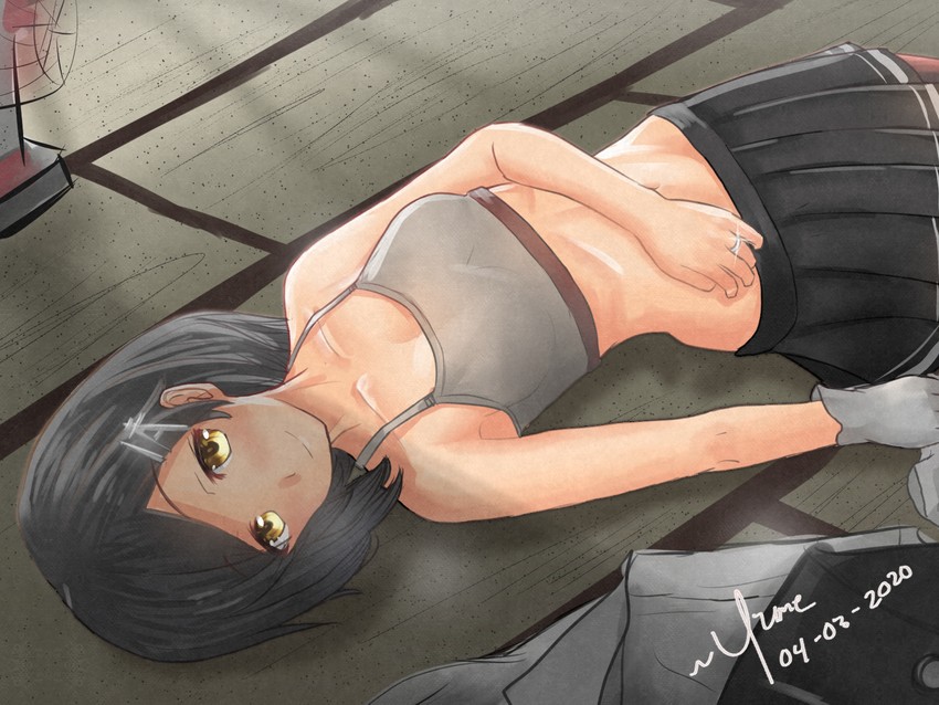 kuroshio and kuroshio kai ni (kantai collection) drawn by yume_(mi_yu601)