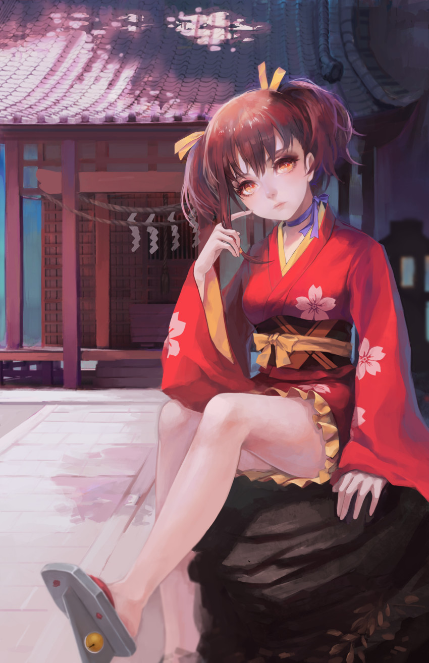mumei (koutetsujou no kabaneri) drawn by fuwaffy and tetsu_(aurvandil)
