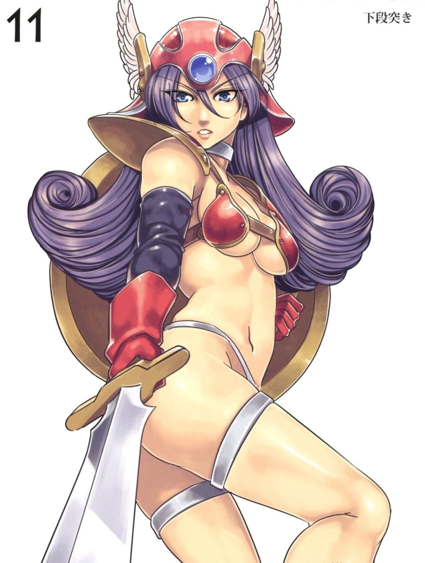 warrior (dragon quest and 2 more) drawn by mizuryu_kei