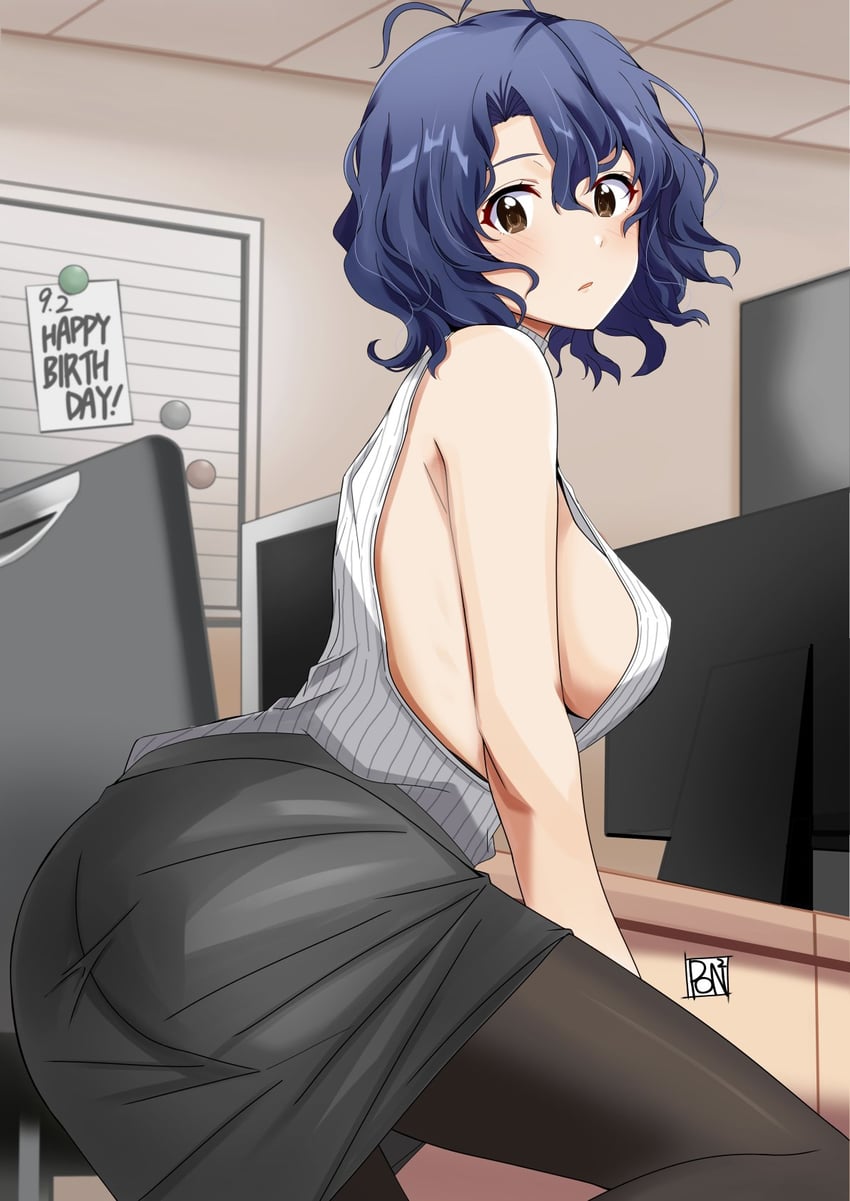 toyokawa fuka (idolmaster and 2 more) drawn by ponpon