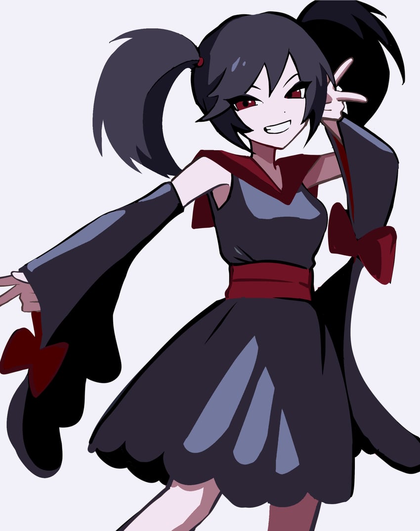 furisode girl and furisode girl kali (pokemon and 1 more) drawn by sayu_elbow