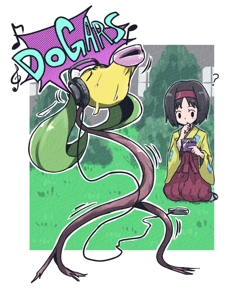 erika and bellsprout (pokemon and 1 more) drawn by kotobukkii_(yt_lvlv)