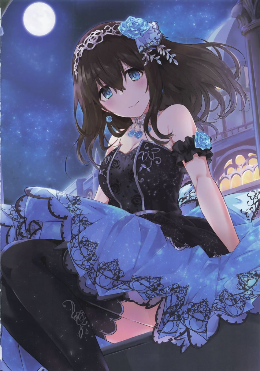 sagisawa fumika (idolmaster and 2 more) drawn by yabudatami