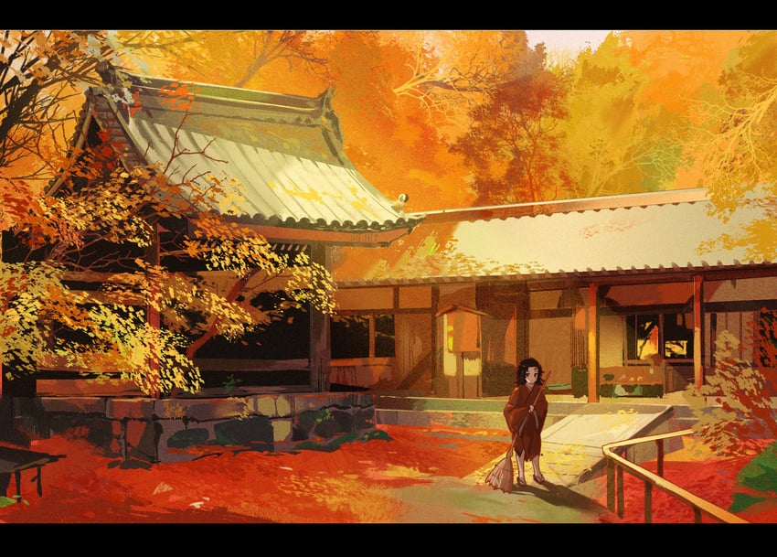 tsugikuni yoriichi (kimetsu no yaiba) drawn by wuya_(zhalv)