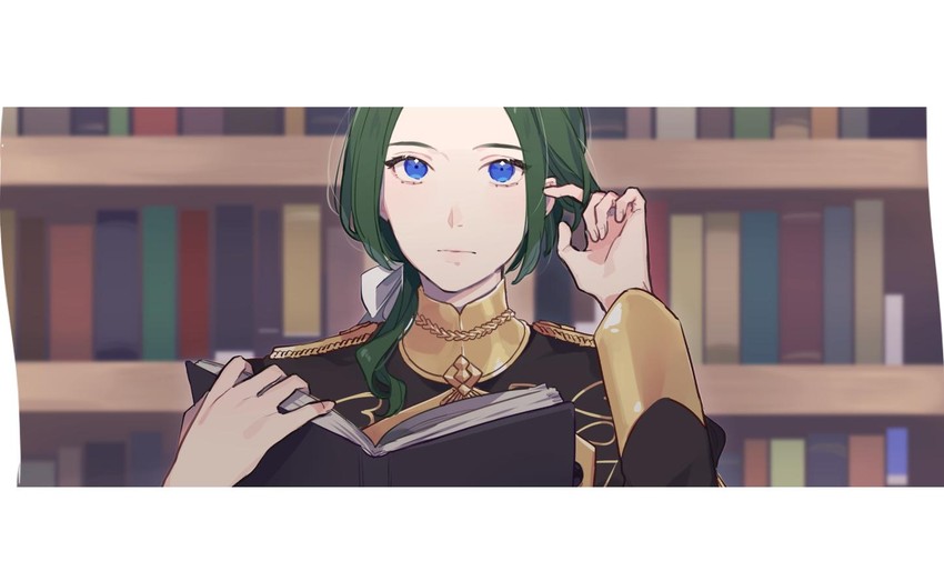 linhardt von hevring (fire emblem and 1 more) drawn by esutanisan