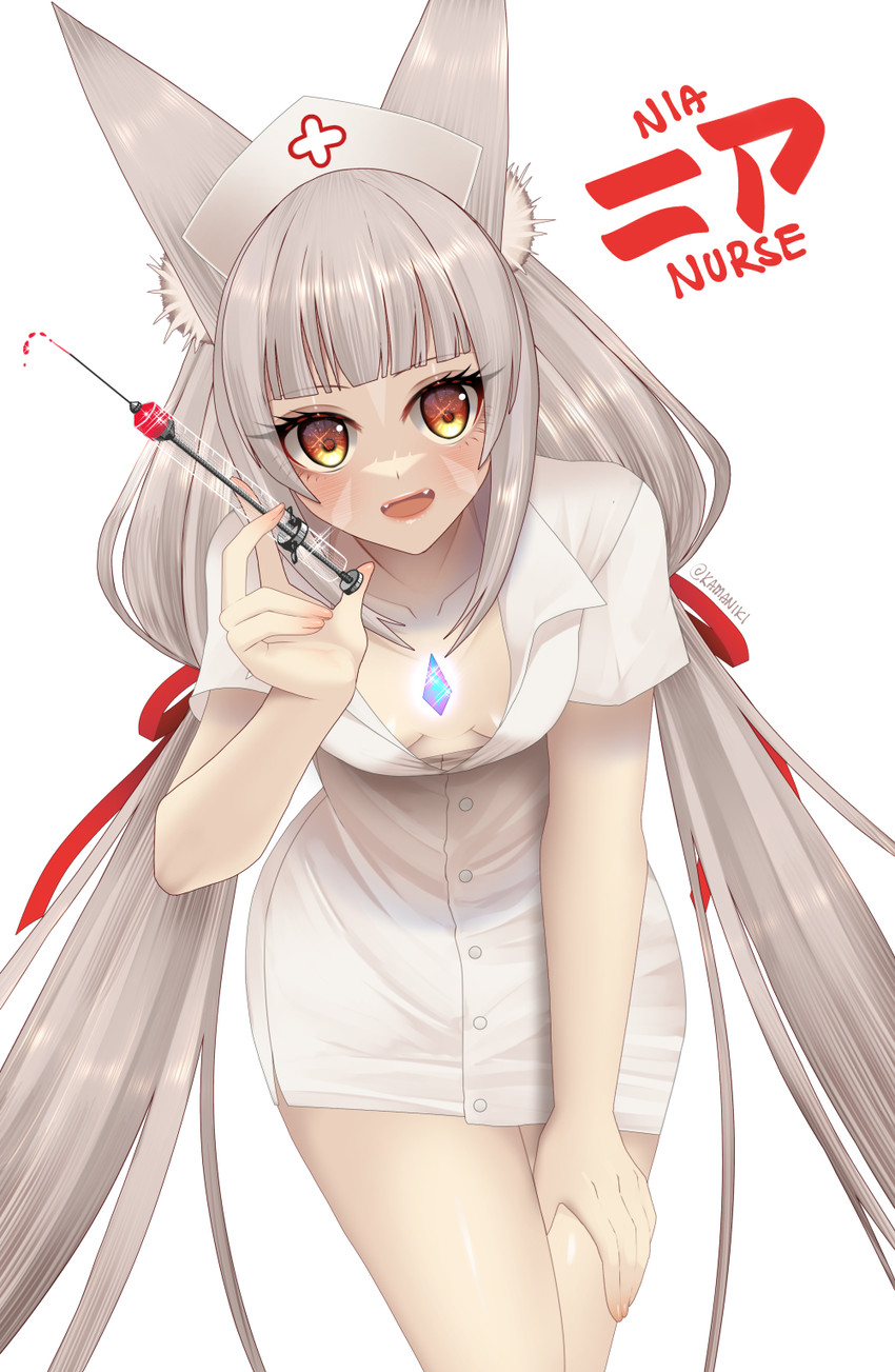 nia (xenoblade chronicles and 1 more) drawn by kamaniki