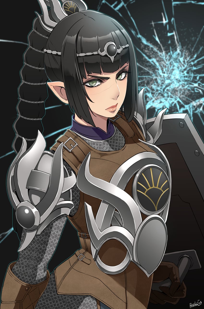 shadowheart (dungeons & dragons and 2 more) drawn by butcha-u