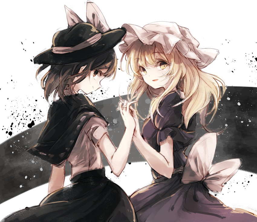 usami renko and maribel hearn (touhou) drawn by hisona_(suaritesumi)