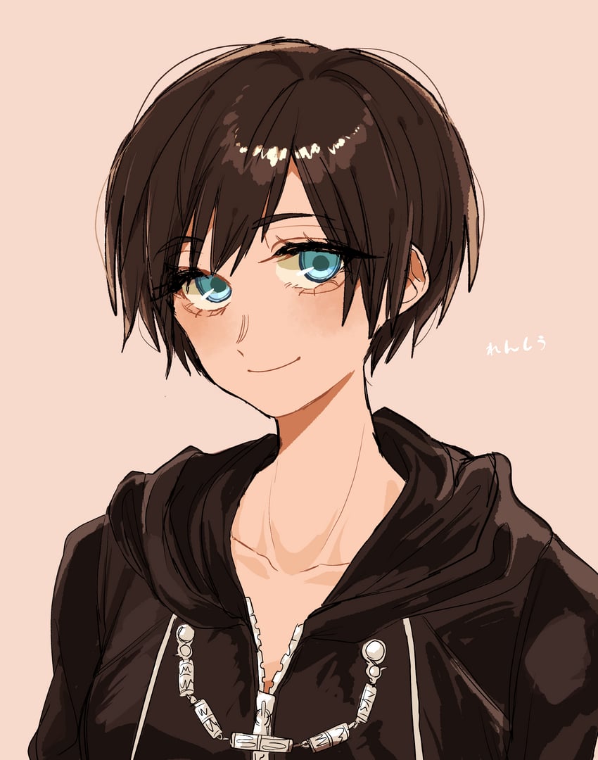 xion (kingdom hearts and 1 more) drawn by koucha_(pankeki_koucha)
