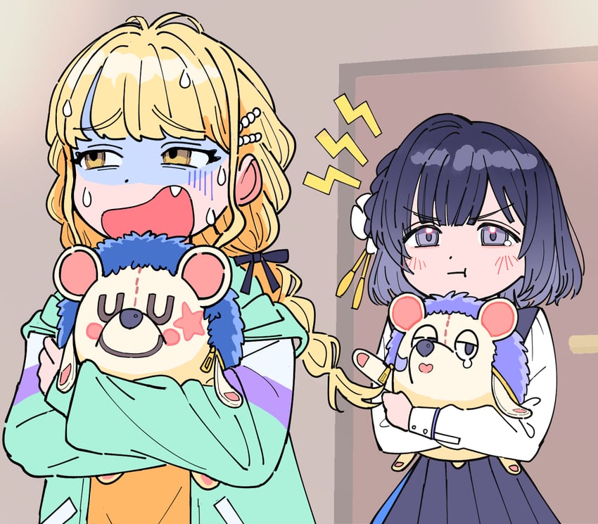 fujita kotone and hataya misuzu (idolmaster and 1 more) drawn by ippan_gakumasup