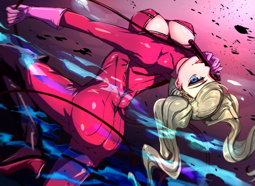 takamaki anne and panther (persona and 1 more) drawn by yaoto