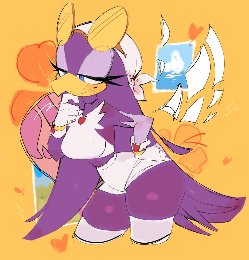 wave the swallow (sonic and 1 more) drawn by usa37107692