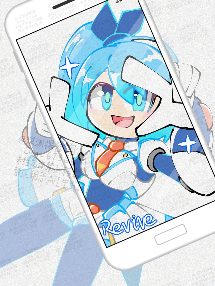 rico (mega man and 2 more) drawn by ling_67366