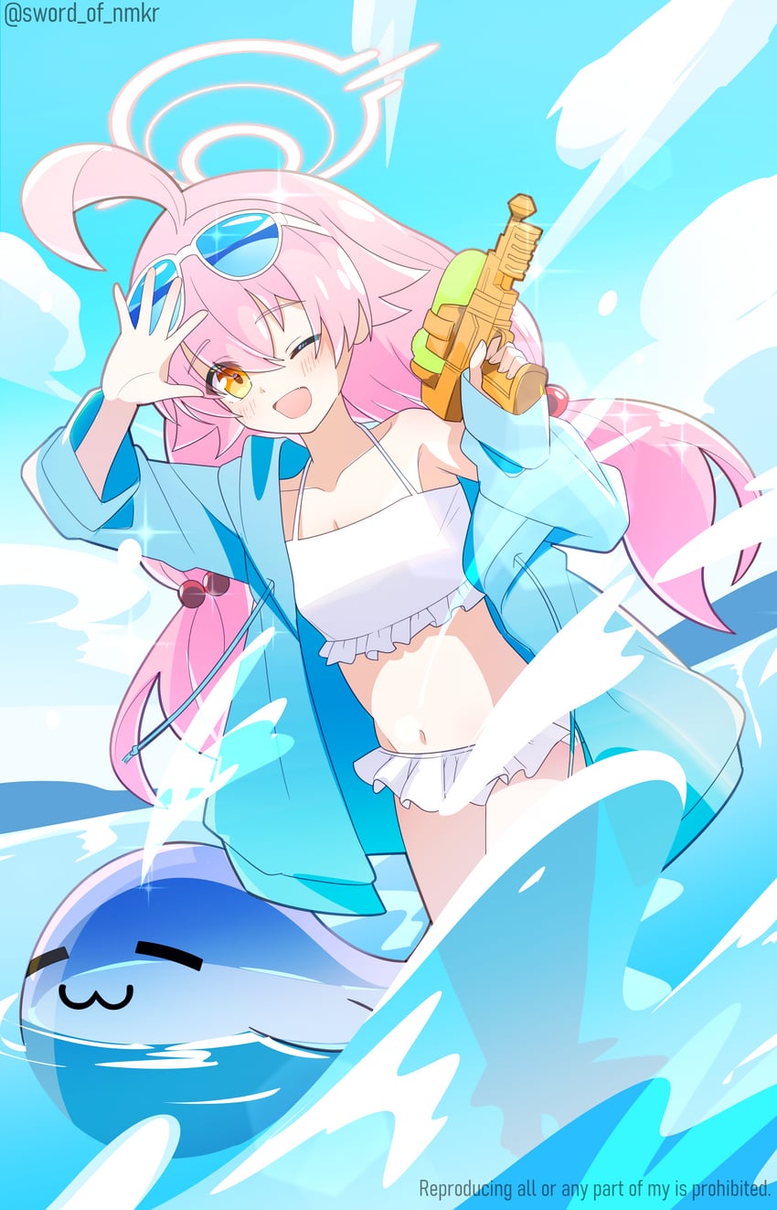hoshino (blue archive) drawn by murasame_(sword_of_nmkr)