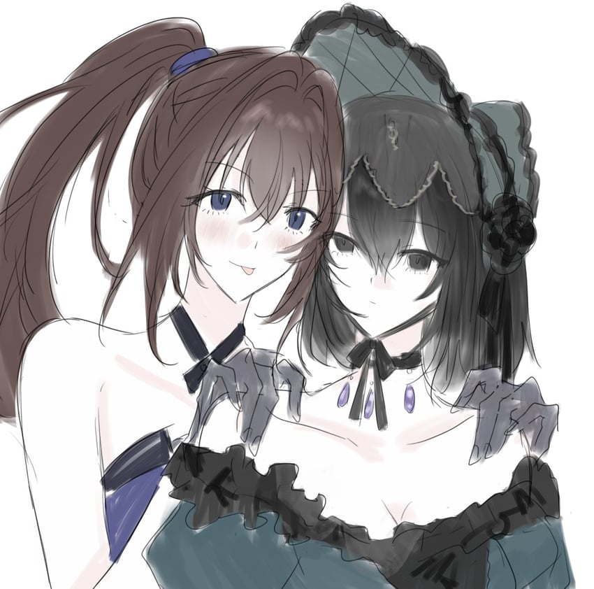 aozaki aoko and kuonji alice (fate and 2 more) drawn by seirara