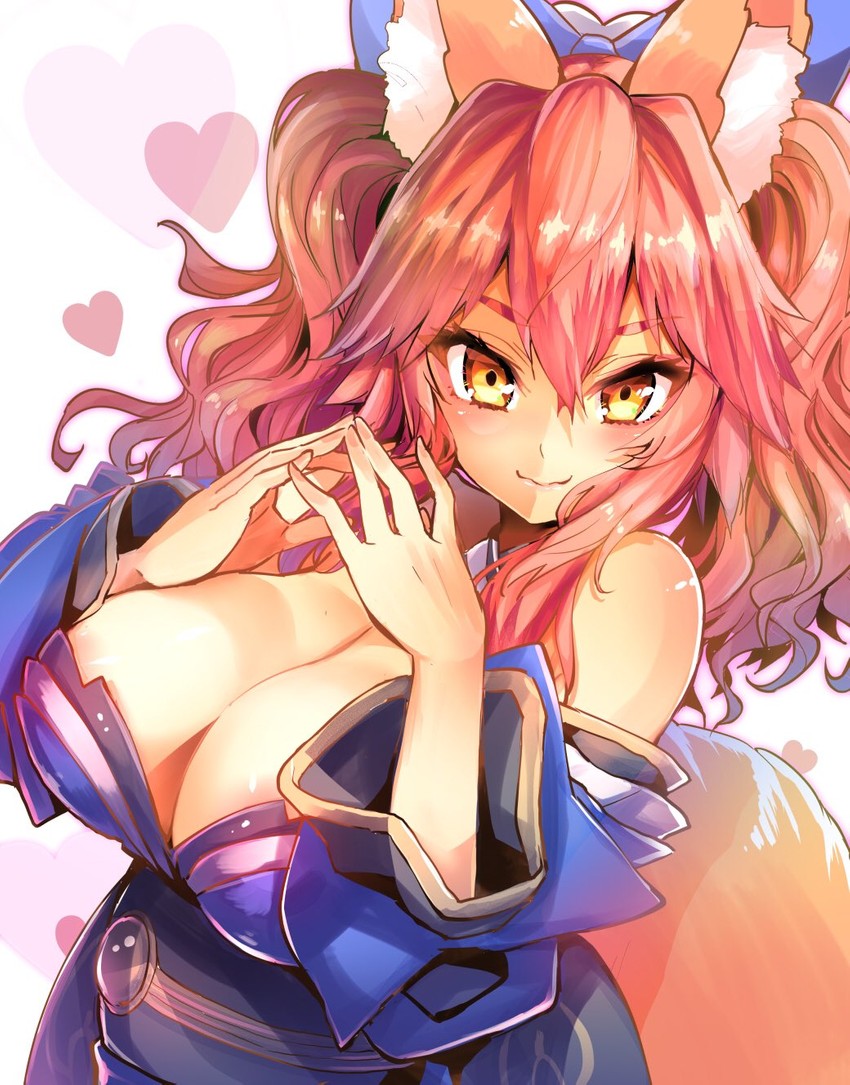tamamo and tamamo no mae (fate and 2 more) drawn by wisespeak