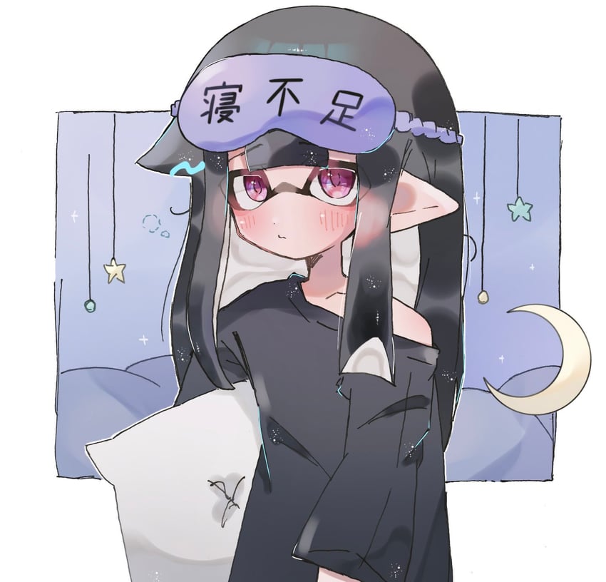 inkling player character and inkling girl (splatoon) drawn by a_taka_00918