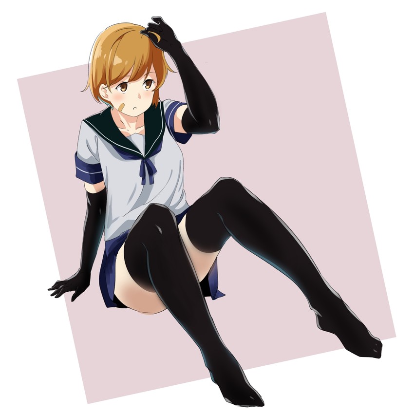 oboro (kantai collection) drawn by doushi_tatsu_to_dekkai_no