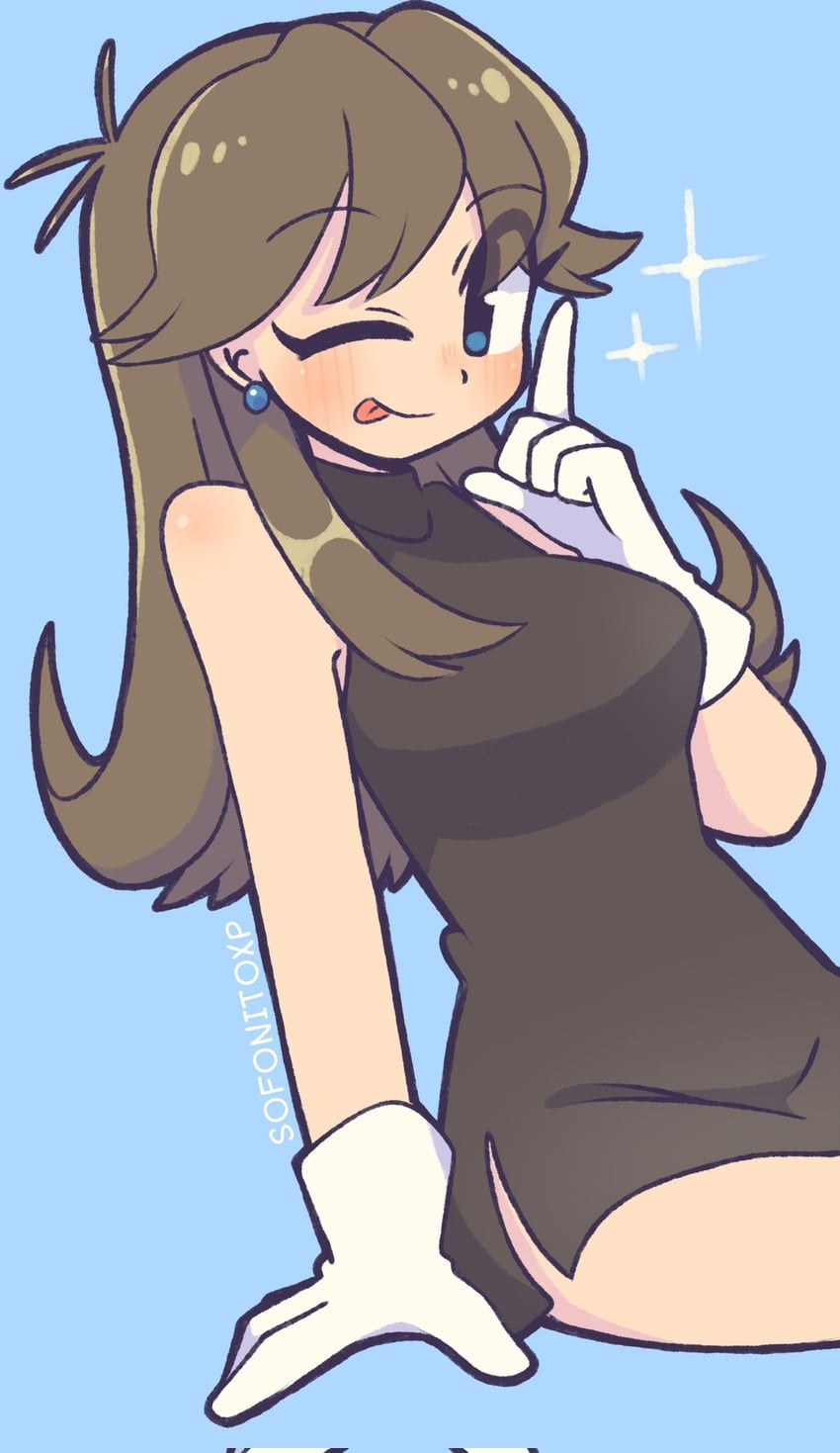 green (pokemon and 1 more) drawn by sofo_soup