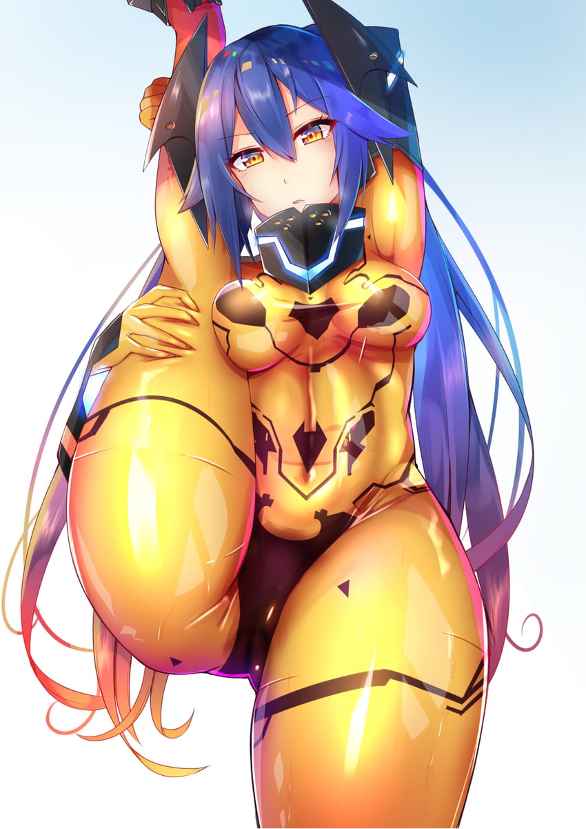 quna and zelsius (phantasy star and 1 more) drawn by racket_ti1