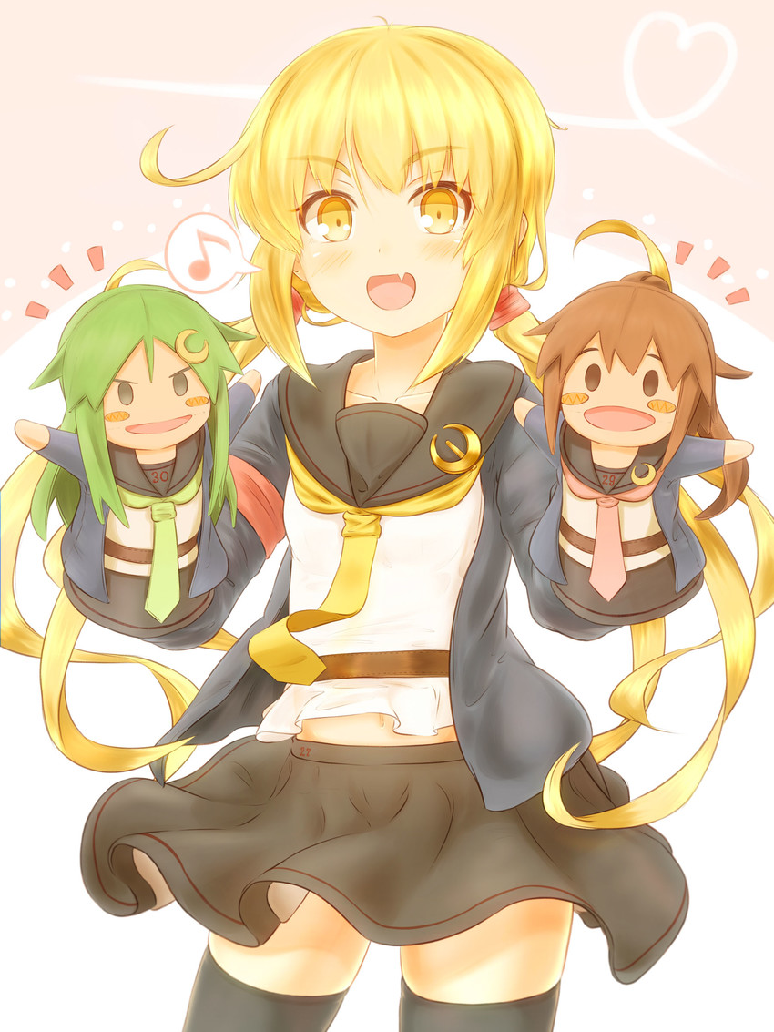 satsuki, nagatsuki, fumizuki, and satsuki kai ni (kantai collection) drawn by suzushiro_(gripen39)