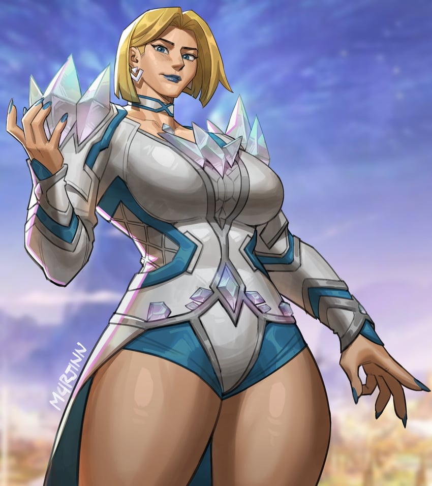 emma frost (marvel and 2 more) drawn by m4rjinn