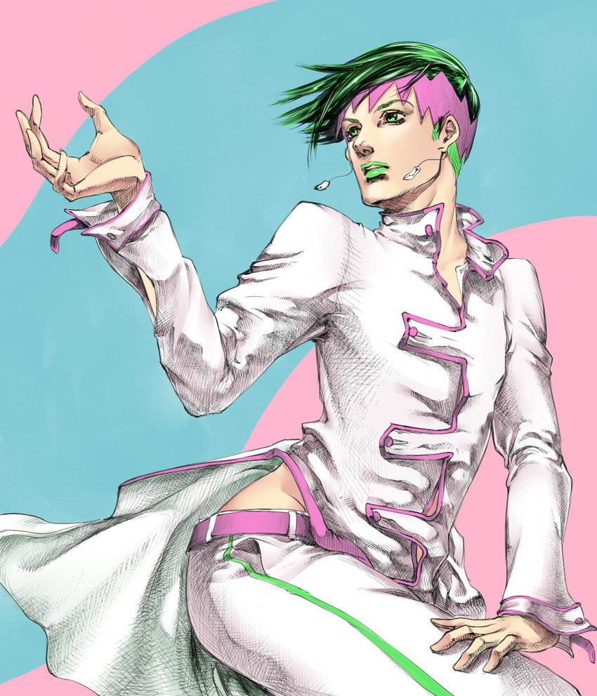 kishibe rohan (jojo no kimyou na bouken and 1 more) drawn by liviech